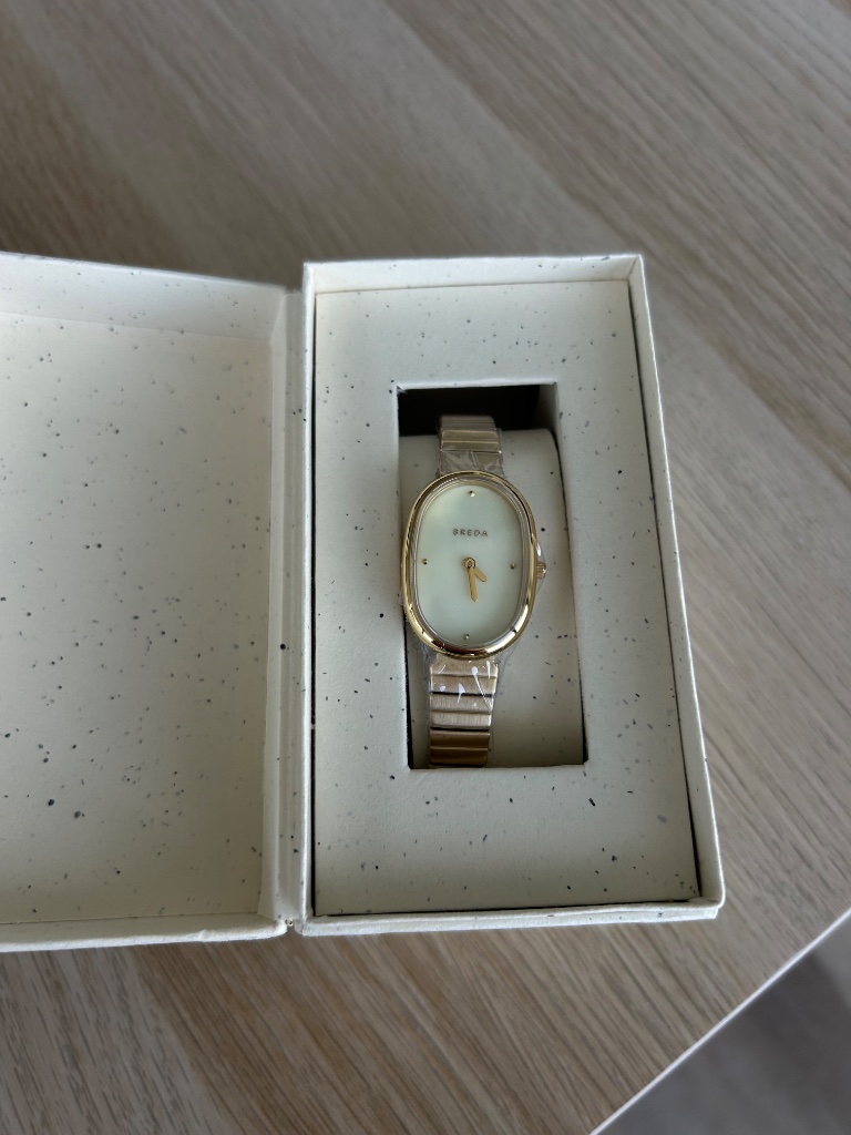 Breda Jane Gold Bracelet Watch Brand New In Box — image 8 of 8